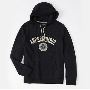 Abercrombie & Fitch Black Sweatshirt Classic Pullover Design